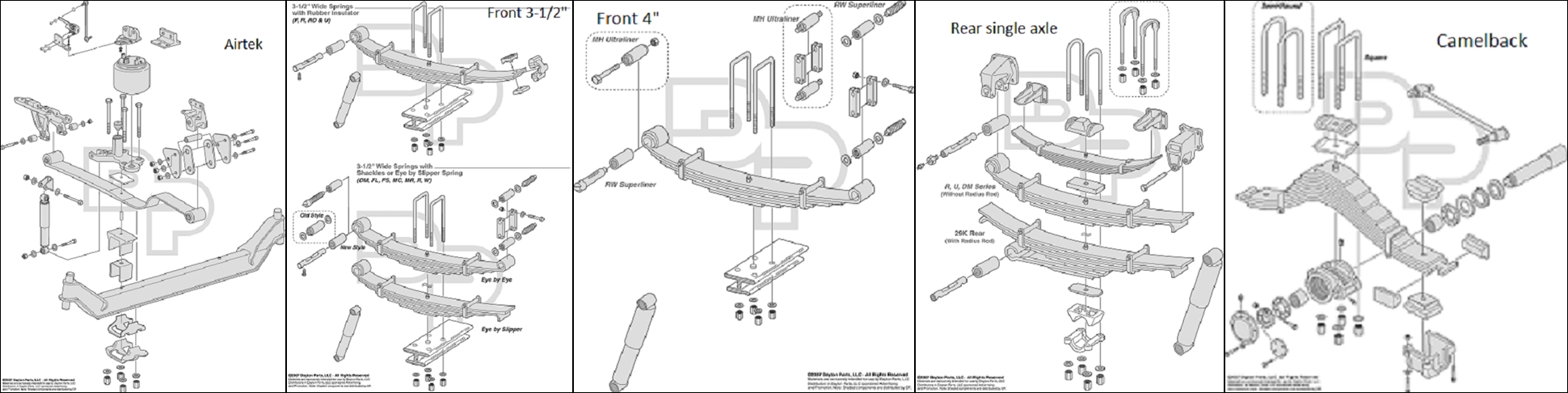 Mack Suspension Parts